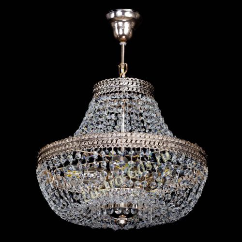 Люстра Флоренция №5 Купол с подвесом в Новокузнецке Гусь Хрустальный