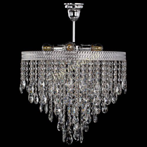 Люстра Флоренция №5 пирамида журавлики в Новокузнецке Гусь Хрустальный