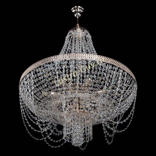 Люстра Флоренция №64 с подвесом в Новокузнецке Гусь Хрустальный