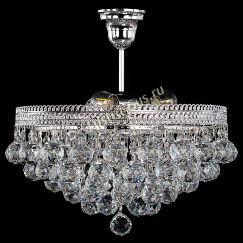 Люстра Флоренция Капель шар 40 в Новокузнецке Гусь Хрустальный