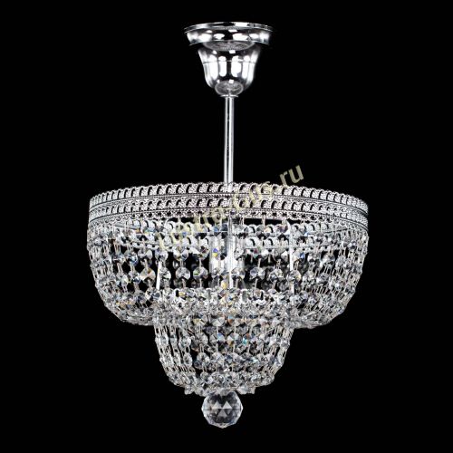 Люстра Каскад Флоренция №1 малая в Новокузнецке Гусь Хрустальный