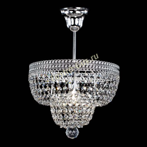 Люстра Каскад Флоренция №1 малая в Новокузнецке Гусь Хрустальный