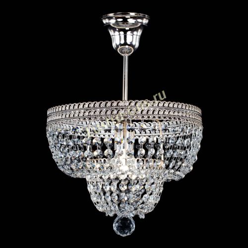 Люстра Каскад Флоренция №1 малая в Новокузнецке Гусь Хрустальный