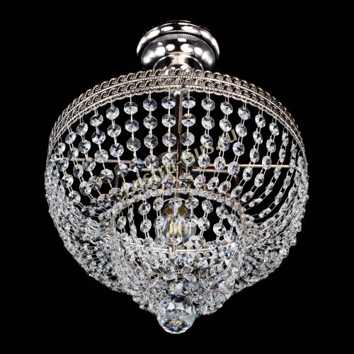 Люстра Каскад Флоренция №1 малая в Новокузнецке Гусь Хрустальный