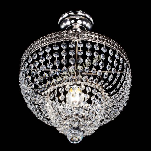 Люстра Каскад Флоренция №1 малая в Новокузнецке Гусь Хрустальный