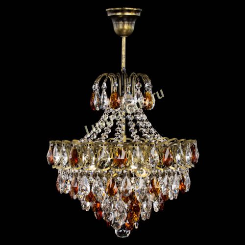 Люстра Грация с подвесом под бронзу Чайная в Новокузнецке Люстра Грация с подвесом под бронзу Чайная в Новокузнецке