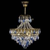 Люстра Грация с подвесом под бронзу Синяя в Новокузнецке Люстра Грация с подвесом под бронзу Синяя в Новокузнецке