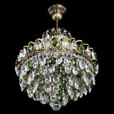 Люстра Грация с подвесом под бронзу Зеленая в Новокузнецке Люстра Грация с подвесом под бронзу Зеленая в Новокузнецке