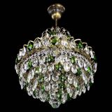 Люстра Грация с подвесом под бронзу Зеленая в Новокузнецке Люстра Грация с подвесом под бронзу Зеленая в Новокузнецке