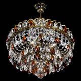 Люстра Грация №5 с подвесом под бронзу Чайная в Новокузнецке