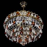 Люстра Грация №5 с подвесом под бронзу Чайная в Новокузнецке