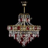 Люстра Грация №5 с подвесом под бронзу Красная в Новокузнецке Люстра Грация №5 с подвесом под бронзу Красная в Новокузнецке