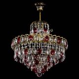 Люстра Грация №5 с подвесом под бронзу Красная в Новокузнецке Люстра Грация №5 с подвесом под бронзу Красная в Новокузнецке