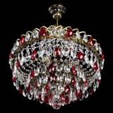 Люстра Грация №5 с подвесом под бронзу Красная в Новокузнецке Люстра Грация №5 с подвесом под бронзу Красная в Новокузнецке