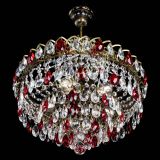 Люстра Грация №5 с подвесом под бронзу Красная в Новокузнецке Люстра Грация №5 с подвесом под бронзу Красная в Новокузнецке