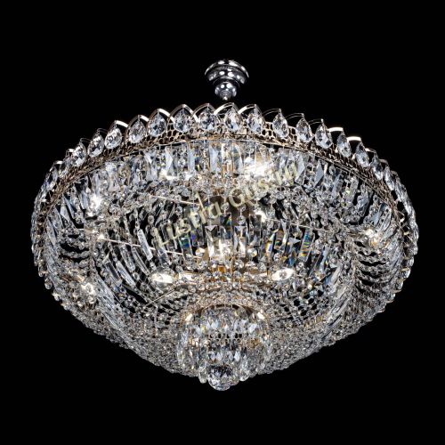 Люстра Хрустальный Каскад №11 с подвесом в Новокузнецке Гусь Хрустальный