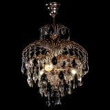 Люстра Хрустальные брызги с подвесом журавлик черный в Новокузнецке