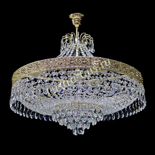 Люстра Италия Конус Журавлик с подвесом в Новокузнецке Гусь Хрустальный