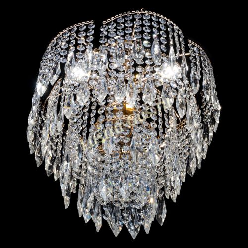 Люстра Иволга Перо в Новокузнецке Гусь Хрустальный