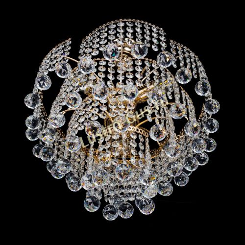 Люстра Иволга Шар 30 в Новокузнецке Гусь Хрустальный