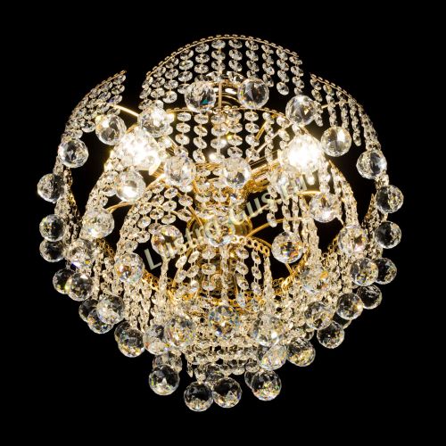 Люстра Иволга Шар 30 в Новокузнецке Гусь Хрустальный