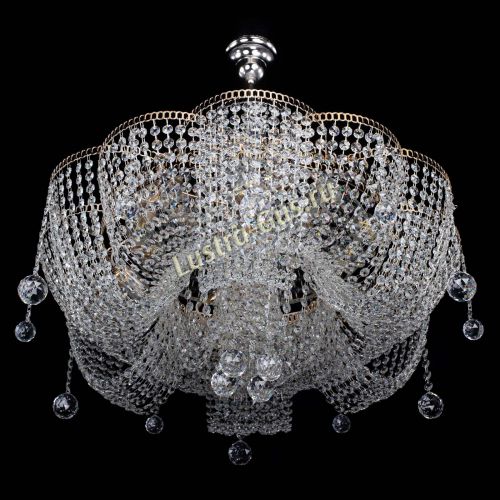 Люстра Камелия Астра с подвесом в Новокузнецке Гусь Хрустальный