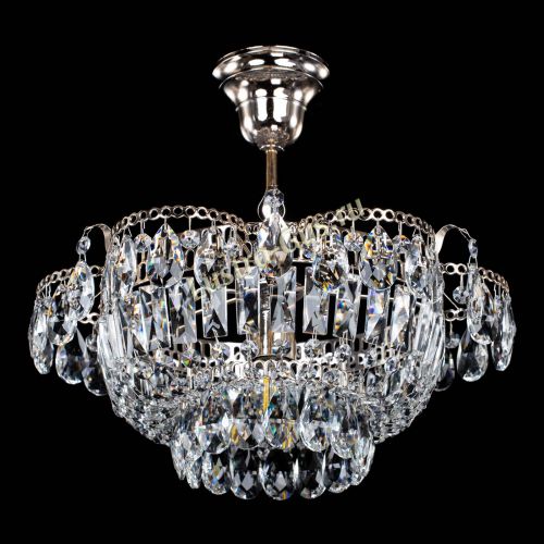 Люстра Камея №1 с подвесом в Новокузнецке Гусь Хрустальный