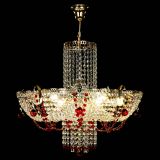 Люстра Камея №6 подвесная красная в Новокузнецке Люстра Камея №6 подвесная красная в Новокузнецке