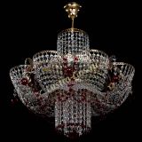 Люстра Камея №6 подвесная красная в Новокузнецке Люстра Камея №6 подвесная красная в Новокузнецке