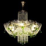 Люстра Камея №6 подвесная зеленая в Новокузнецке Люстра Камея №6 подвесная зеленая в Новокузнецке