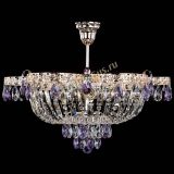 Люстра Камея Флора №5 с подвесом Фиолетовая в Новокузнецке Люстра Камея Флора №5 с подвесом Фиолетовая в Новокузнецке