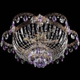 Люстра Камея Флора №5 с подвесом Фиолетовая в Новокузнецке Люстра Камея Флора №5 с подвесом Фиолетовая в Новокузнецке