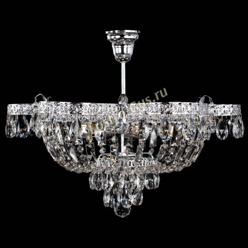 Люстра Камея Флора №5 с подвесом в Новокузнецке Гусь Хрустальный