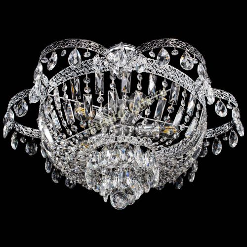 Люстра Камея Флора №5 с подвесом в Новокузнецке Гусь Хрустальный