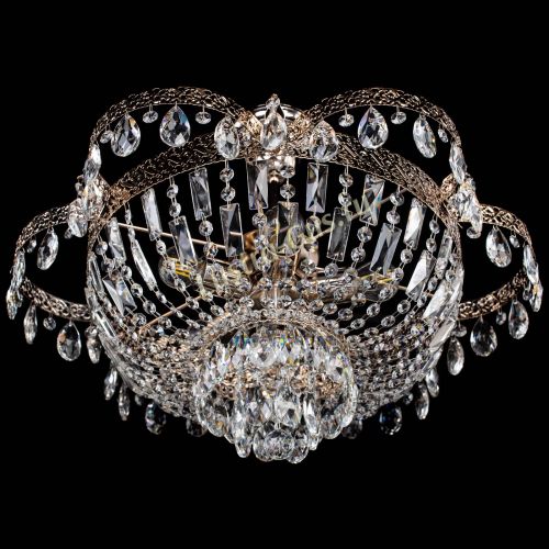 Люстра Камея Флора №5 с подвесом в Новокузнецке Гусь Хрустальный