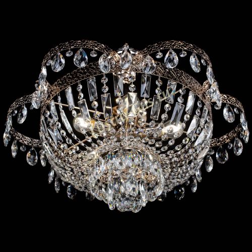 Люстра Камея Флора №5 с подвесом в Новокузнецке Гусь Хрустальный