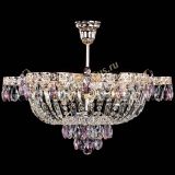 Люстра Камея Флора №5 с подвесом Розовая в Новокузнецке Люстра Камея Флора №5 с подвесом Розовая в Новокузнецке