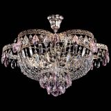 Люстра Камея Флора №5 с подвесом Розовая в Новокузнецке Люстра Камея Флора №5 с подвесом Розовая в Новокузнецке