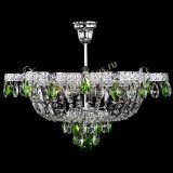 Люстра Камея Флора №5 с подвесом Зеленая в Новокузнецке Люстра Камея Флора №5 с подвесом Зеленая в Новокузнецке
