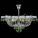 Люстра Камея Флора №5 с подвесом Зеленая в Новокузнецке Люстра Камея Флора №5 с подвесом Зеленая в Новокузнецке