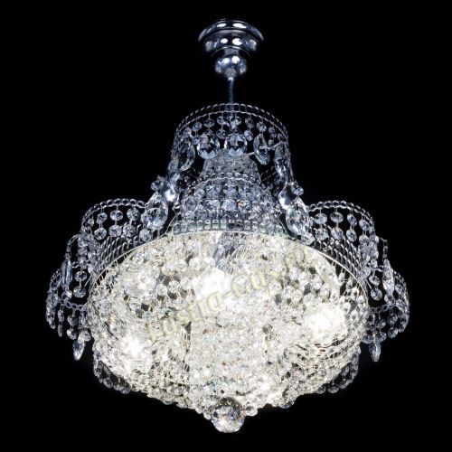 Люстра Камея оптикон №4 в Новокузнецке Гусь Хрустальный