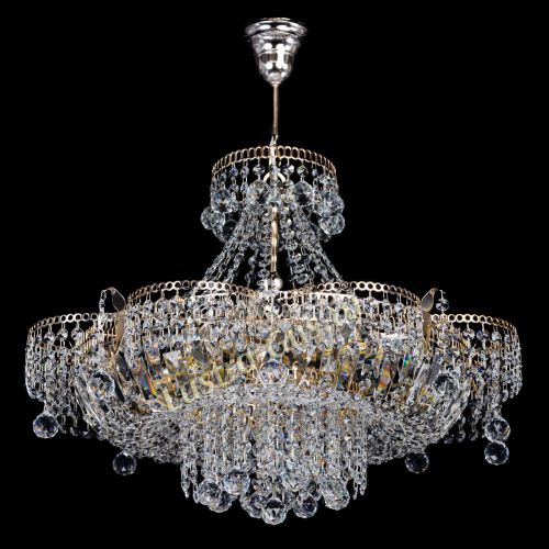 Люстра Камея Шар с подвесом в Новокузнецке Гусь Хрустальный