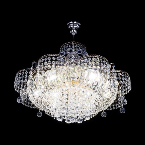 Люстра Камея Шар с подвесом в Новокузнецке Гусь Хрустальный