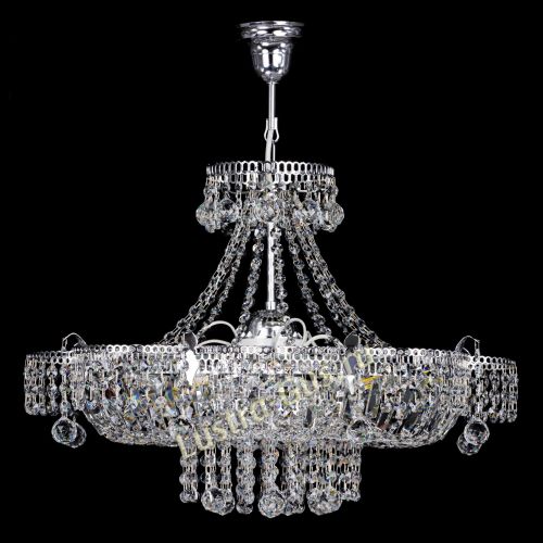 Люстра Камея Шар с подвесом в Новокузнецке Гусь Хрустальный