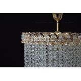 Люстра Капель 5 ламп конус 40 см длинная в Новокузнецке Люстра Капель 5 ламп конус 40 см длинная в Новокузнецке