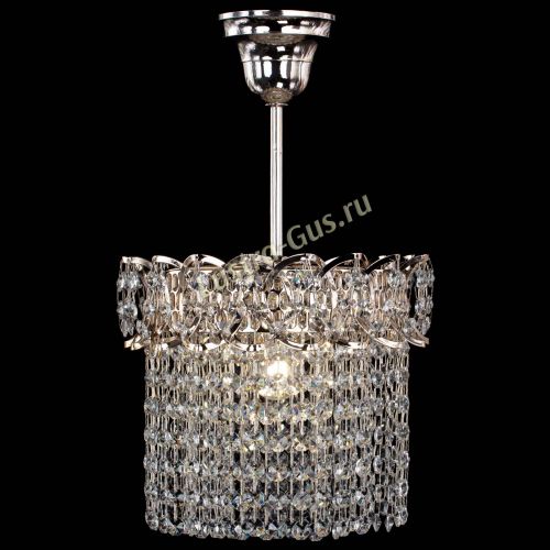 Люстра Капель оптикон №1 с подвесом в Новокузнецке Гусь Хрустальный