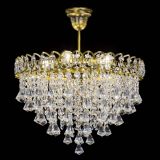 Люстра Капель Пирамида 30 с подвесом под бронзу в Новокузнецке Люстра Капель Пирамида 30 с подвесом под бронзу в Новокузнецке