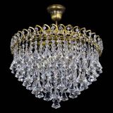 Люстра Капель Пирамида 40 с подвесом под бронзу в Новокузнецке Люстра Капель Пирамида 40 с подвесом под бронзу в Новокузнецке