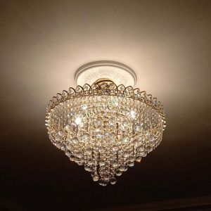 Люстра Капель Пирамида Шар 30 с подвесом в Новокузнецке отзыв и фото покупателя