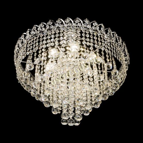 Люстра Капель Пирамида Шар 30 с подвесом в Новокузнецке Гусь Хрустальный